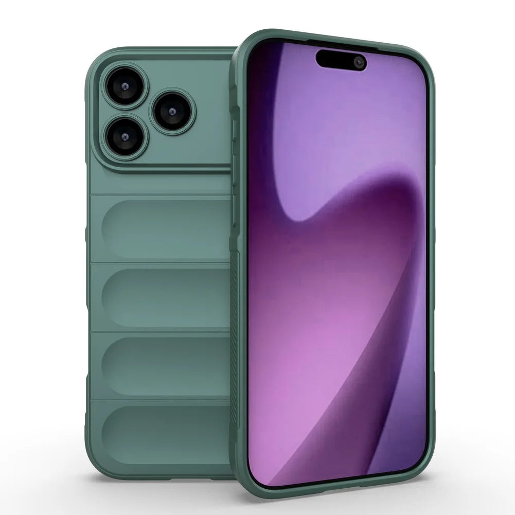 Airbag Anti-drop Case For iPhone 17 Pro Max 17 Air 16e 16 Pro Max 15 Plus 14 13 12 11XS XR X Shockproof Armor Heavy Duty Cover