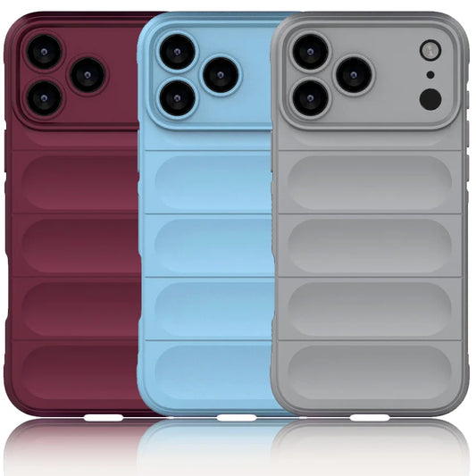 Airbag Anti-drop Case For iPhone 17 Pro Max 17 Air 16e 16 Pro Max 15 Plus 14 13 12 11XS XR X Shockproof Armor Heavy Duty Cover