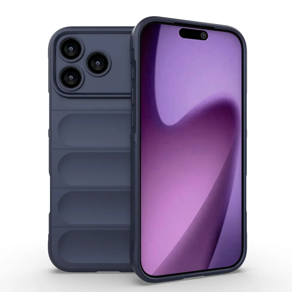 Airbag Anti-drop Case For iPhone 17 Pro Max 17 Air 16e 16 Pro Max 15 Plus 14 13 12 11XS XR X Shockproof Armor Heavy Duty Cover
