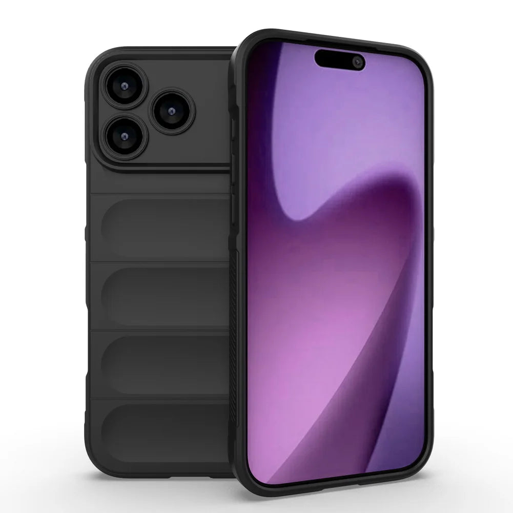 Airbag Anti-drop Case For iPhone 17 Pro Max 17 Air 16e 16 Pro Max 15 Plus 14 13 12 11XS XR X Shockproof Armor Heavy Duty Cover